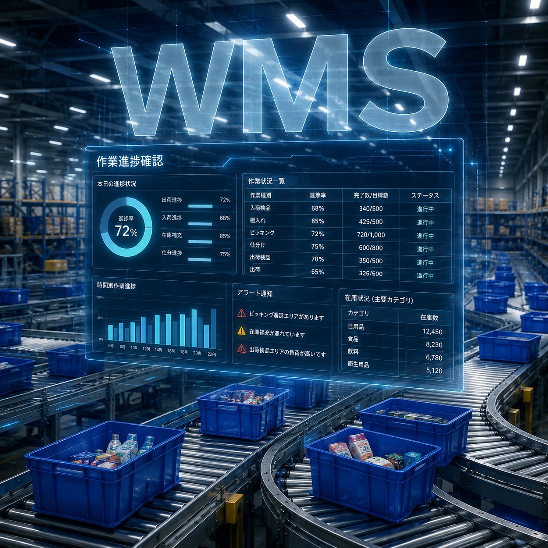 WMSとWCSの連携イメージ